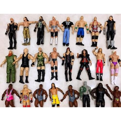 April du Mix Boxer doll Wrestler doll Multi-joint action figure size 18cm