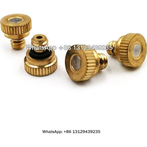 Mini Type Misting Nozzle,Mist Nozzle,Cooling System Nozzle,Mist and Fog Nozzle,Fog Mist Jet Nozzle,Brass One-Piece Spray Nozzle