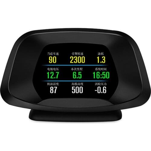 HD Head-Up Display Multifunctional Car Monitor OBD GPS Navigation Projector HUD High-tech Driving Car Accessories for All Cars