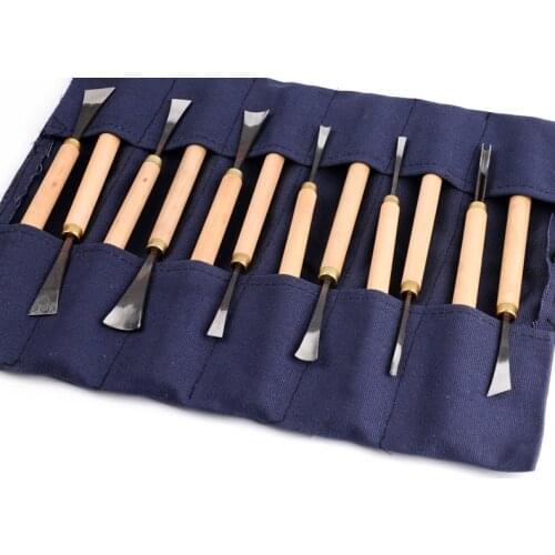 Woodcarving Root Carving Tools East Woodworking Carving Knife Sharpening Knife Trimming Knife 12pcs Combination Set