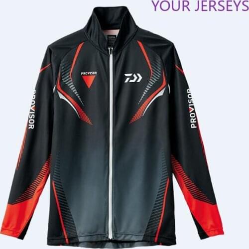 Daiwa New Men Professional Fishing Clothing Uv Protection Moisture Wicking Breathable Long Sleeve Fishing Shirt Camisas Pesca