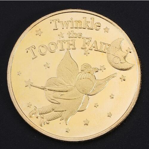 Tooth Fairy Commemorative Coin Collection Gift Souvenir For Chlidren Gift