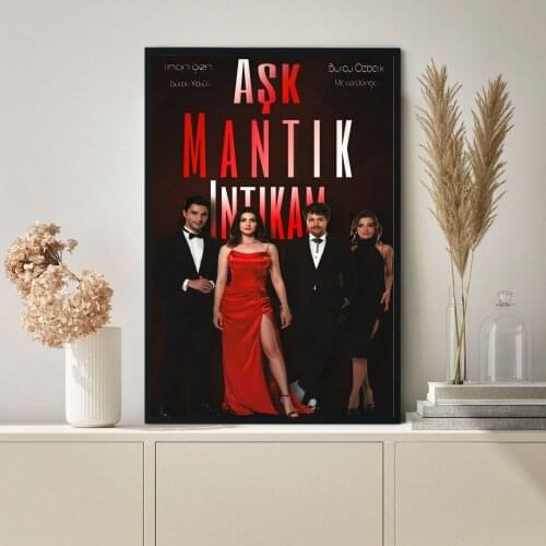 Ask mantik intikam Movie Poster Canvas Print Art Wall Painting Home Decoration Gift Best-selling Classic Movie In 2021