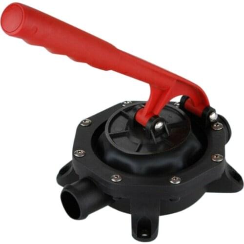 720GPH Self Priming Bilge Durable Manual Pump Plastic Hand Tools Easy Install High Pressure Boat Water Transfer Maintenance