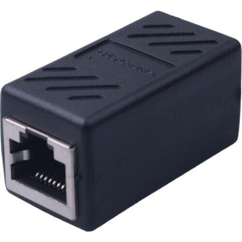 RJ45 Female To Female Network Ethernet LAN Splitter Connector Transfer Head RJ45 Adapter Coupler