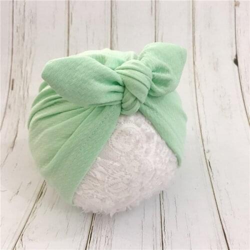 Baby Girls Cap Soft Toddler Bunny Bow Bernat Toddler Girls Hair Hat