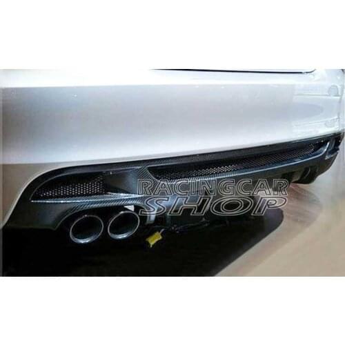 Carbon Fiber Rear Diffuser Spoiler For BMW E82 1-SERIES 135i 128i Coupe M Tech Bumper 08-12 B037