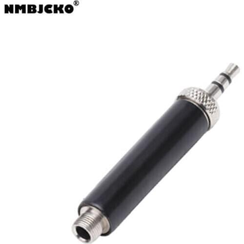 High quality 25pcs/lot Mini xlr 3.5mm 1/8" male to 3.5mm 1/8" stereo female audio Adapter for headset adapter