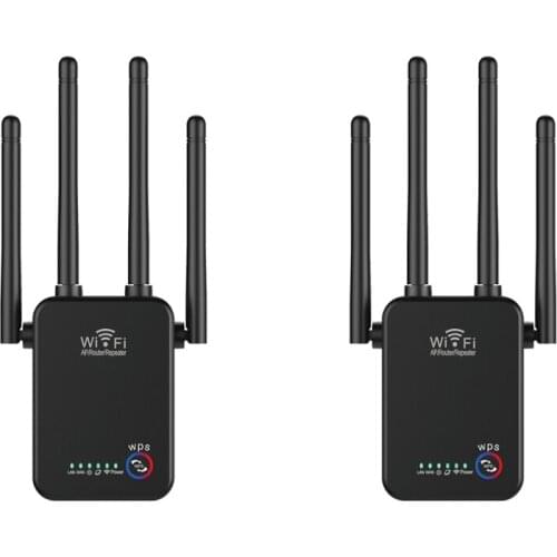 Wifi Repeater Four Antennas Wi-fi Router Booster 2.4G Wifi Signal Extender 300Mbps Long Range Extender Amplifier