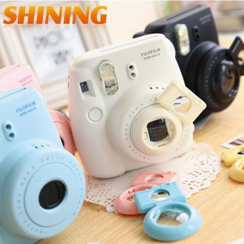 10pcs Lovely Mini Camera Close-Up Lens Self-Portrait Mirror for Fujifilm Instax Mini 8 7S Instant Film Camera