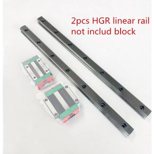 2pcs HGR15 HGR20 HGR25 HGR30 Linear Guide Rail for HIWIN Slide Carriages HGH15CA HGH20CA HGR25CA