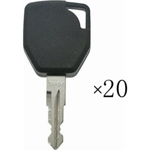 20pc Ignition Key 81404 For Terex Backhoe 760 820 860 880 970 980