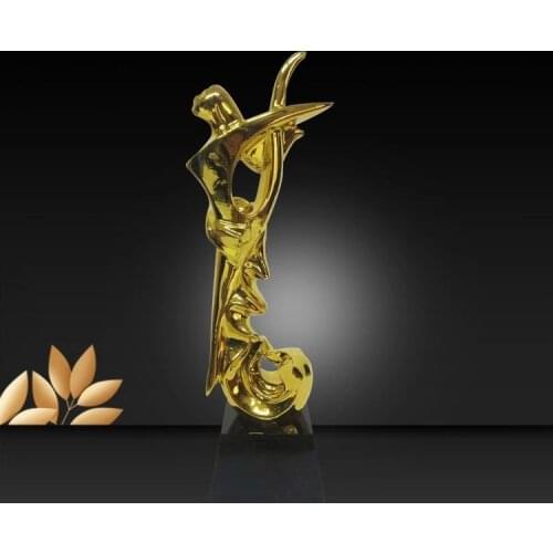 2019 the latest all new style top quality golf trophy Golf Cup Luxury Resin Golf Customized Crystal Cup free shipping