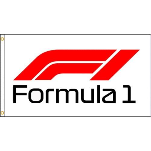 3X5 Ft Formula 1 F1 Flag Custom Polyester Print Flags and Banners for Decor