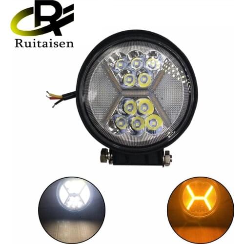 4 Inch 132w Led Work Light 12-80v Spot Driving Light Led For Offroad Car Truck Tractor Boat Trailer Led Light