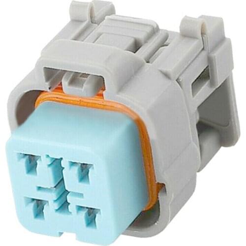 5pcs/lot 4 Pin 4 Way Gasoline Pump Plug Fuel Pump Connector For Honda Accord Fit CRV Civic Odyssey 6189-6887