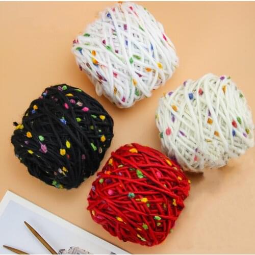 2020 Winter Medium Thickness Multi-color Hand Knitting Yarn Polyester / Acrylic Blend Yarn for Hand Crocheting Sweater Scarf Hat