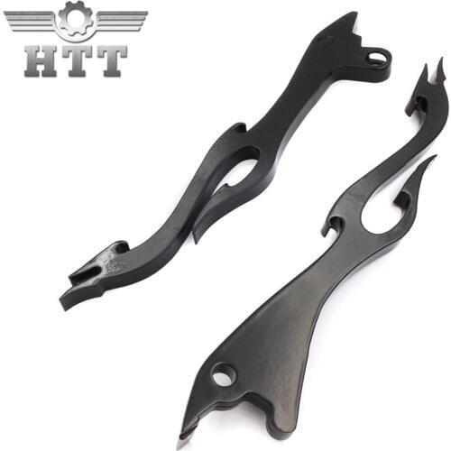 Aftermarket free shipping motorcycle parts Brake Clutch Flame Hand Levers Fit for Suzuki Boulevard S50 S83 C90 Black