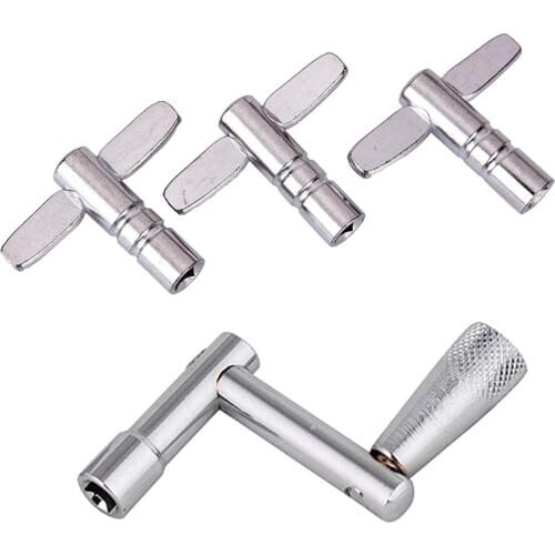 Drum Keys 4 Pack Drum Tuning Key with Continuous Motion Speed Key Percussion Instruments Parts for Drummers