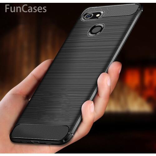 Carbon Case on For Google Pixel 3A XL Case Soft Silicon Bumper Silm Phone Shell Case For Google Pixel 3A Cover Funda telephone