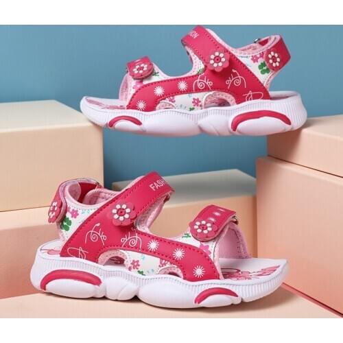 Children sandals Boys shoes summer new frame sports shoes hollow boys little boys Fashion breathable Non-slip shoes