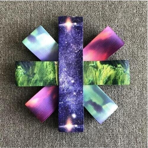Star Sky Pattern Resistance Bands Fitness Rubber Sport Gum loops Yoga Gym Pull Rope Exercises Elastic Bands Workout Equipment