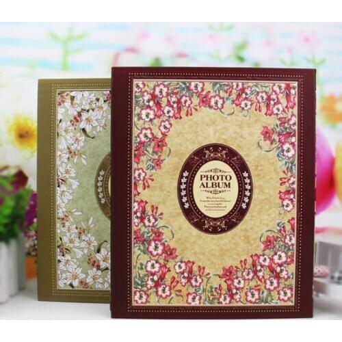 European Luxury 4D Large Size 6 Inch 200 Boxed Album Baby Scrapbook Album Wedding Photo Scrapbook Album