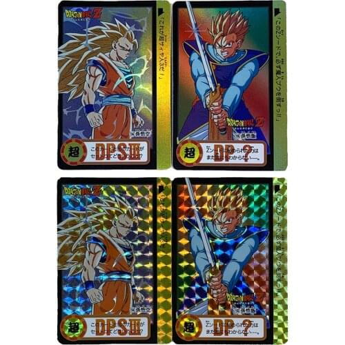 Dragon Ball Main Bullet 154, 155 Limited Flash Card Animation Peripheral Game Collection Card Childrens Toys