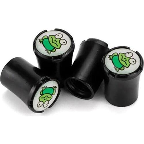 4pcs/Lot Frog Car Tire Valve Caps For Bmw E90 E46 E60 F10 F30 E39 E36 F20 E92 Wheel Tires Air Dust Waterproof Screw Airtight Cap