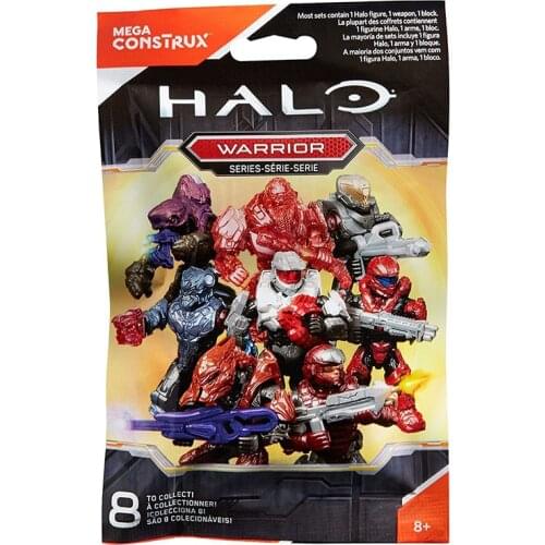 Halo Mega Construx Micro Action Figures Warrior Series CNC84 Blind Bag Collectors Edition