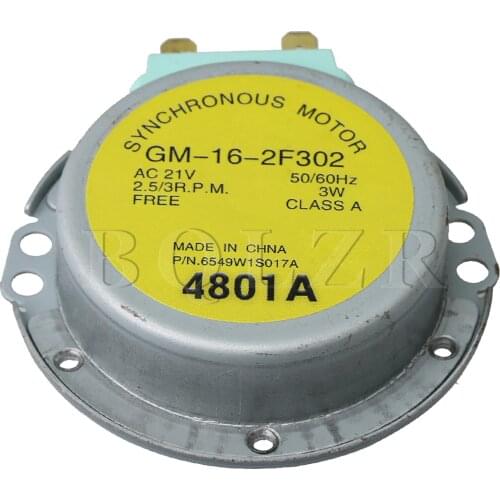 BQLZR Metal 6549W1S017A Microwave Turntable Motor Replaces LRM1260SW LMA1180ST