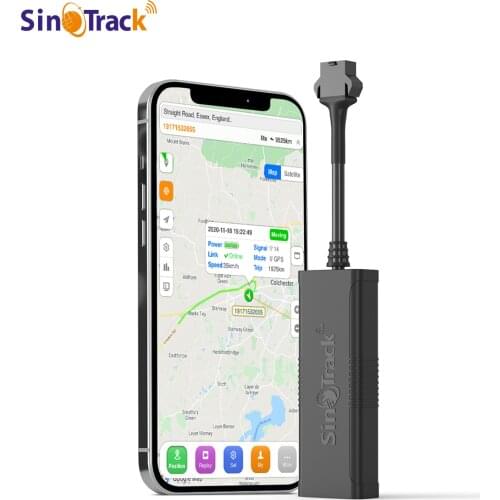 Mini Smallest GPS Vehicle Car Motorcycle Tracker Tracking Device Locator Easily Hide Install Online Tracking Software Free Ship