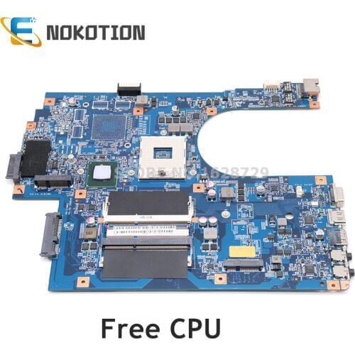 NOKOTION 48.4HN01.01M MB.PT501.001 MBWK901001 Main board for Acer aspire 7741 7741Z laptop motherboard HM55 DDR3 MBPT501001