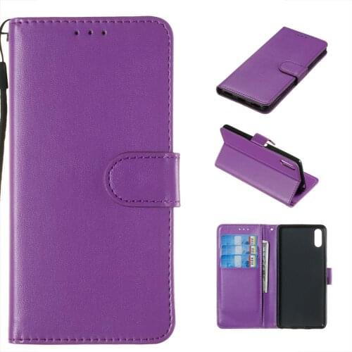 Pure color mobile phone case For sony Xperia L1 Xperia L2 Left and right cover mobile phone case for sony Xperia L3