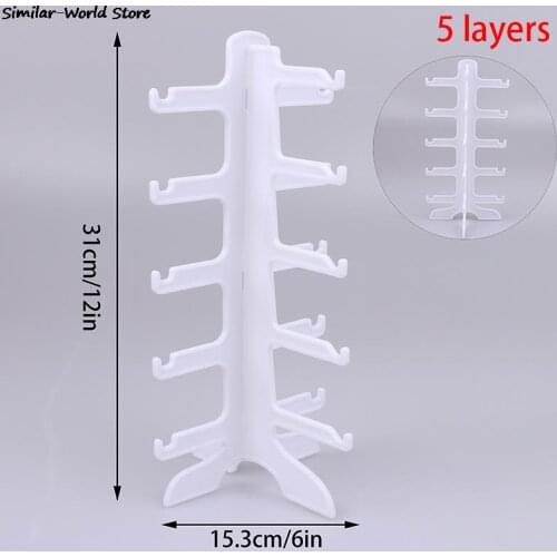 1pcs 3/4/5 Layers Glasses Eyeglasses Sunglasses Show Stand Holder Frame Display Rack