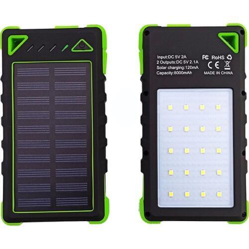 Camping 8000 MA Mobile Power Camping Portable Emergency Tent Lamp Charging Treasure Lanterns Camping Latern