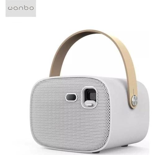 Youpin Wanbo Smart Projector M5 300ANSI Double Fight 1GB+16GB Bluetooth Wireless WIFI Mini Portable DLP Projection TV