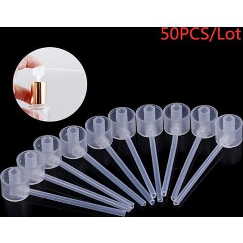 50Pcs/lot Perfume Refill Tools Diffuser Funnels Cosmetic Pump Dispenser Portable Sprayer Refill Pump Bottle Filling Device