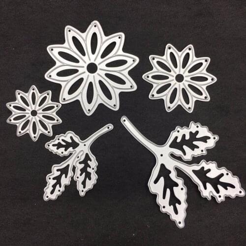 Scrapbook DIY carbon steel cutting die puzzle DIY embossing cutting die cutting template Daisy metal die cuts new