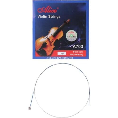 Alice A703-1 E Violin String for size 1/8 1/4 1/2 3/4 4/4 Dropship