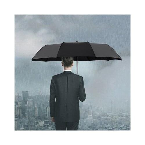 Wind Resistant Fully-Automatic Umbrella Rain Women For Men 3Folding Gift Parasol Compact Large Travel Business Car 10K Umbrella