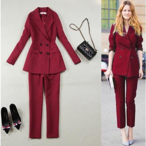 Vinieer Women's Business Trouser Suits