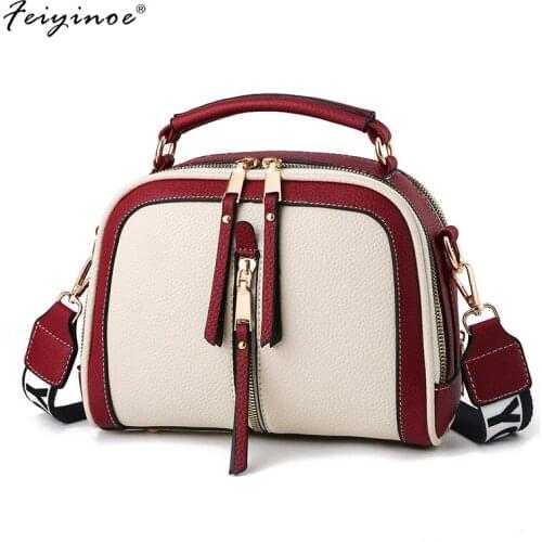 Women Messenger Bags Leather Shoulder Bag Ladies Handbags 2020 New Purse Satchel Fashion Tote Bags Gift Womens Bag