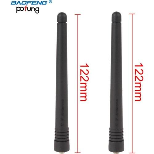 2Pcs BAOFENG Dual Band Antenna for Baofeng All Dual Band Walkie Talkie Radio UV-5R UV-5E GT-3 UV-82 ect