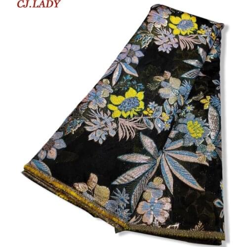 2021Latest High Quality African Nigerian Tulle Lace Fabric Jacquard Swiss Organza Embroidery Guipure Party Prom Dress in Wedding