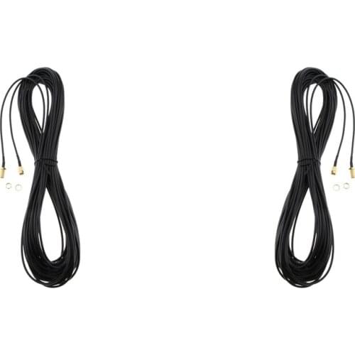 2x WiFi Antenna RP-SMA Extension Coaxial Cable Cord for Wi-Fi WLAN Router#2