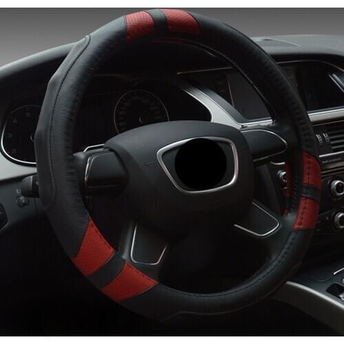 Car Leather Steering Wheel Set Fit for Ford Mondeo Car Accessories Steering Wheel Cover