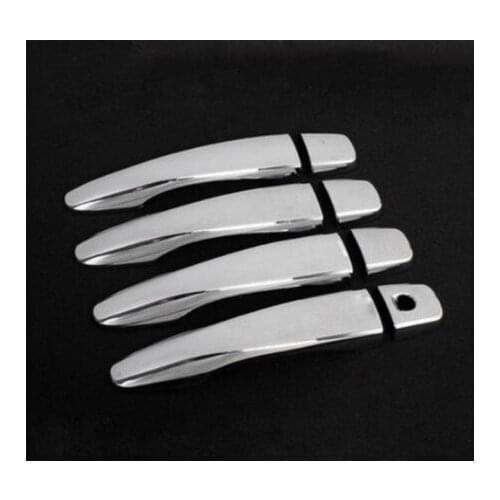 FOR NISSAN QASHQAI J11 2014-2018 ABS CHROME Car door protector Handle and inner door Bowl Decoration cover trim accessories