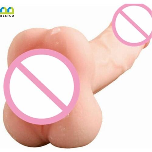 Bestco 18+ Dildo Realistic Vagina Penis Enlarger Sleeve Pussy Fake Ass for Woman Strapon Female Masturbation Cock Adult Sex Toys