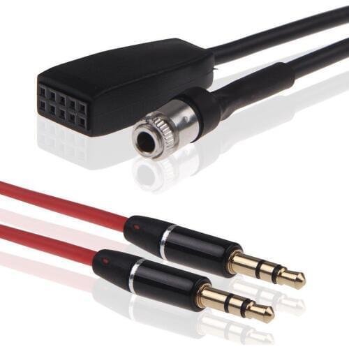3.5mm AUX-IN Adapter Cable For BMW E46 02-06